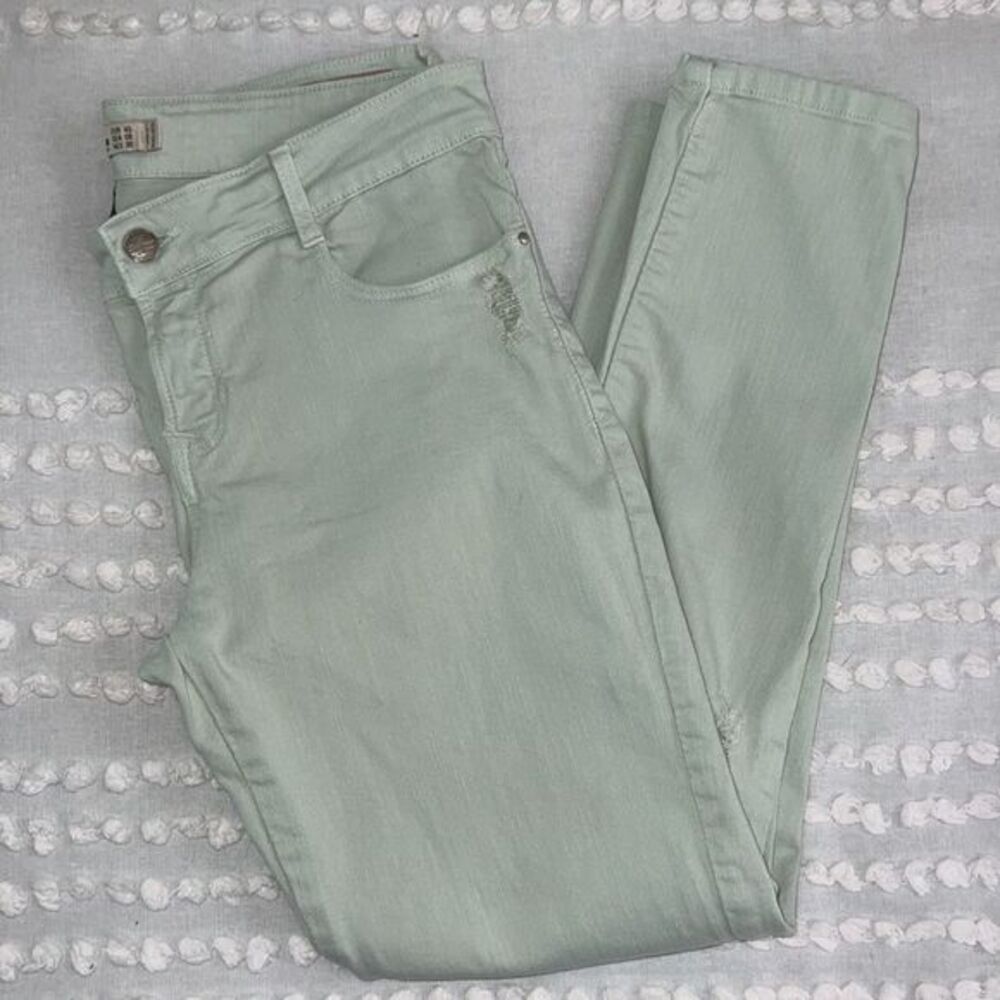 Mint Green Jeans  